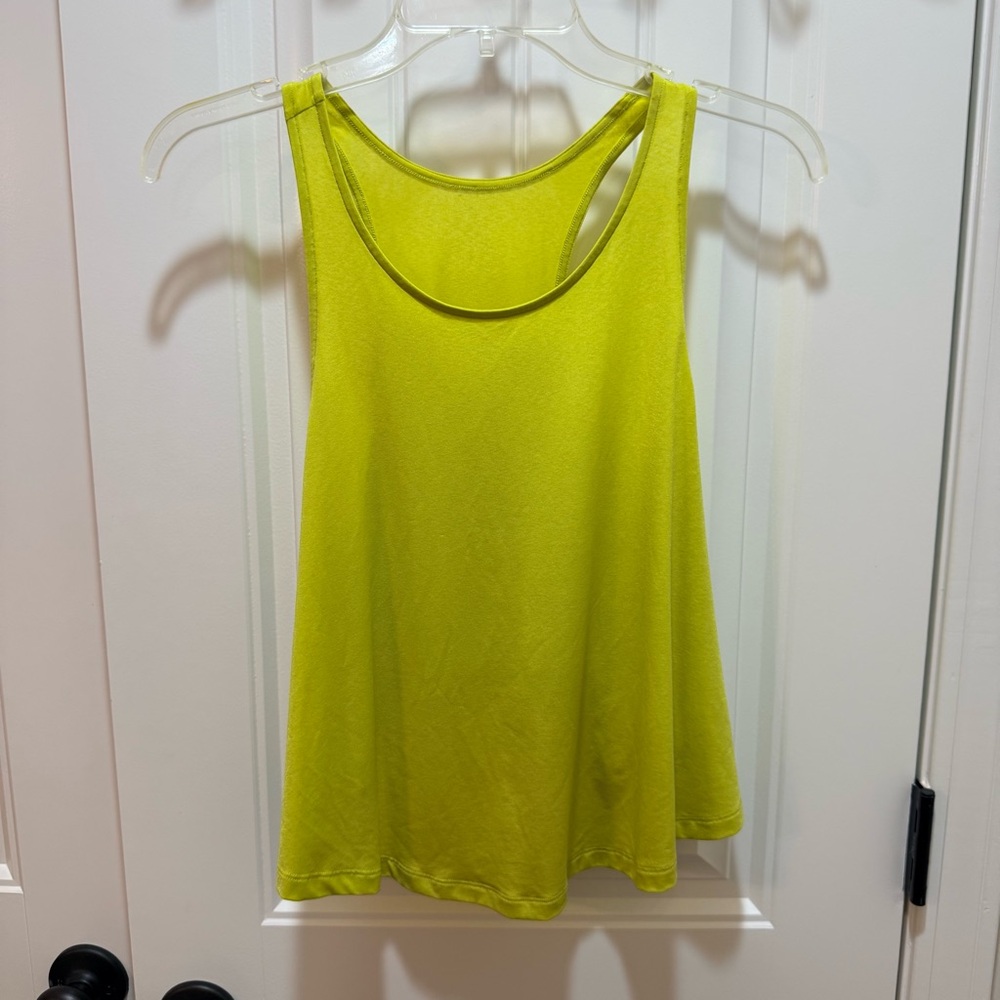 Lululemon - Yellow Racerback Women's Sheer Top